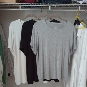 3 Nine West Soft Spun T-Shirt Size XL